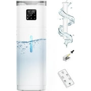 Humidifier Large Room, 4.8Gal/18L Whole House Humidifier 2200 sqft, 30%-95% Custom Humidity, Quiet Cool Mist Humidifiers for Home with Aroma Box, 800ml/h Mist, Top Fill, Extension Tube