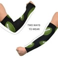 thumbnail image 4 of ALAZA Footballs Ball UV Sun Protection Arm Sleeves UPF 50+ Compression Cooling Sleeve 1 Pair, 4 of 7