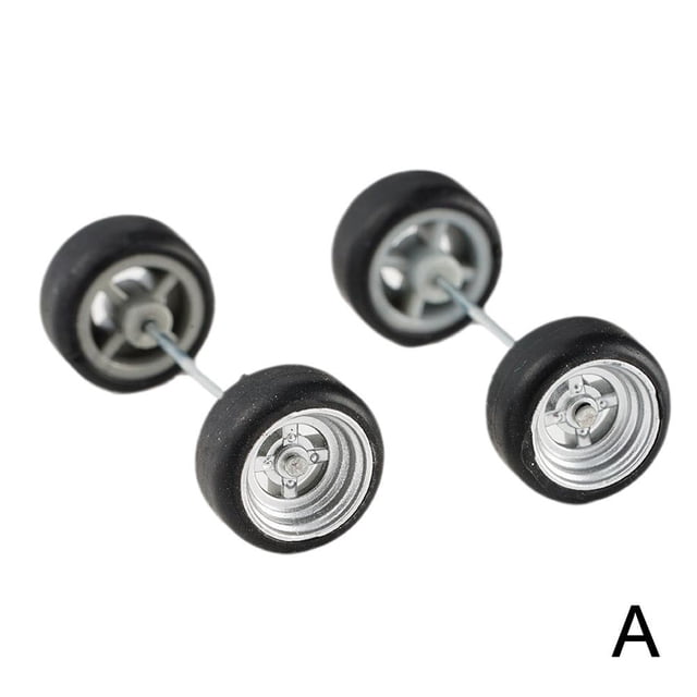 Roues et Pneus Personnalisés 1:64 à 4 Rayons Real Riders Roue en Caoutchouc ne w Hot D3W0