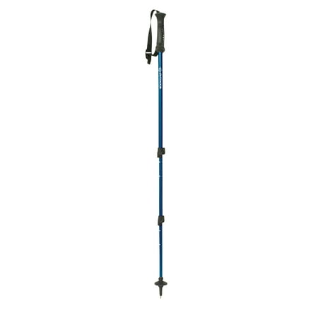 Outdoor Products Single Camlock Trekking Pole, Blue, 2.25 in, Aluminum