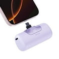 thumbnail image 1 of Cargador portátil iWalk 5500 mAh 22,5 W de carga rápida morado, 1 of 6
