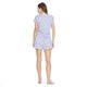 thumbnail image 3 of Conjunto Pijama Estrellas Para Mujer Short Blusa Gris gris GRA INCÃGNITA 660049, 3 of 5