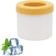 thumbnail image 1 of (Naranja)Moldes para cubitos de hielo con tapa,Bandeja cilíndrica de silicona para cubitos de hielo,Descomprimir celosía de hielo,Bandeja cilíndrica reutilizable para cubitos de hielo 3D,Bandeja de cu, 1 of 5