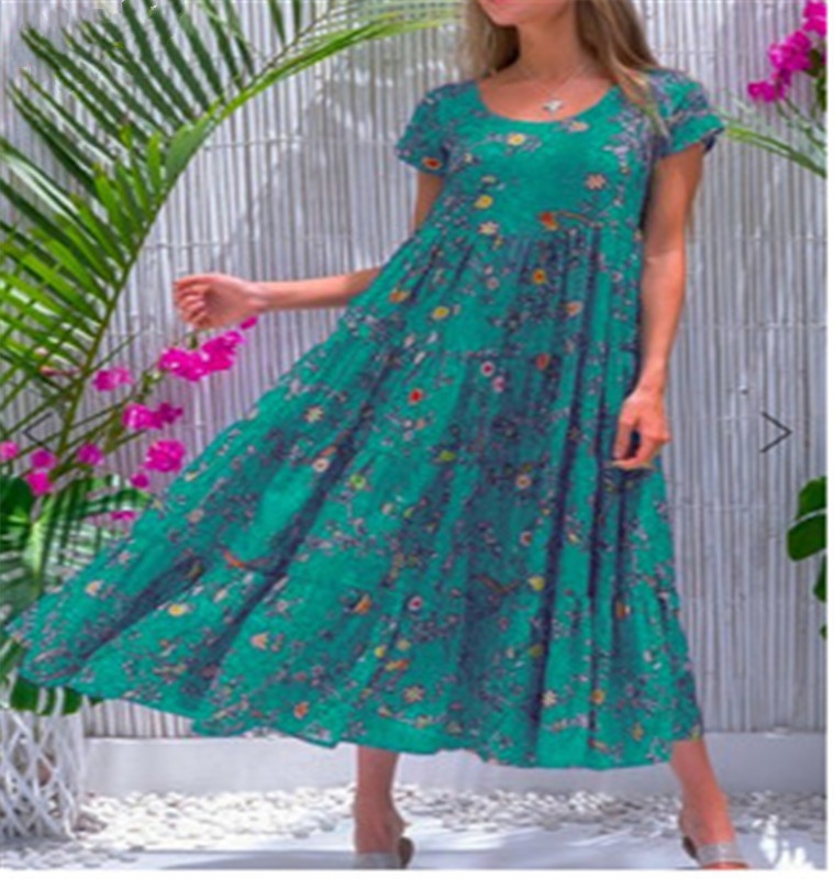 DNAKEN Women'S Summer Casual Dress Denim Dress for Women Spring Dresses