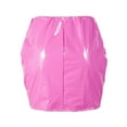 thumbnail image 4 of Women's Skorts Skirts For Women Casual leather Solid Shorts Skirt Szie M, 4 of 9