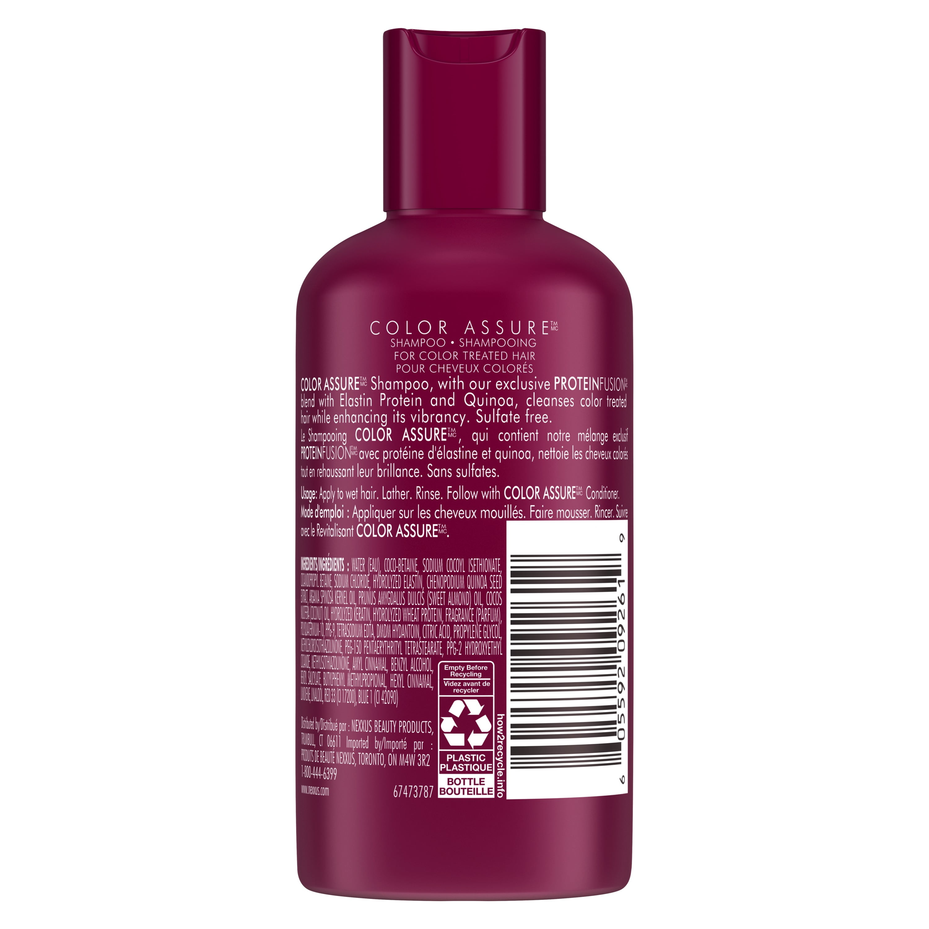 AURORA NATURAL SHAMPOO 300ml 3本セット Nexxus-Color-Assure-for-Color-