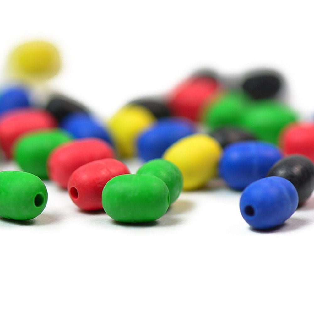 RUBBER SPACE BEANS Anti-winding Stopper Beans Connector Fishing