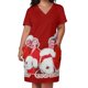 thumbnail image 3 of White 50s 60s Retro Holiday Tribute Loose Pocket Dress dress women elegant luxury elegant party dress for women 2025, 3 of 7