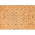 thumbnail image 1 of Ahgly Company Indoor Rectangle Abstract Orange Contemporary Area Rugs, 2' x 3', 1 of 1