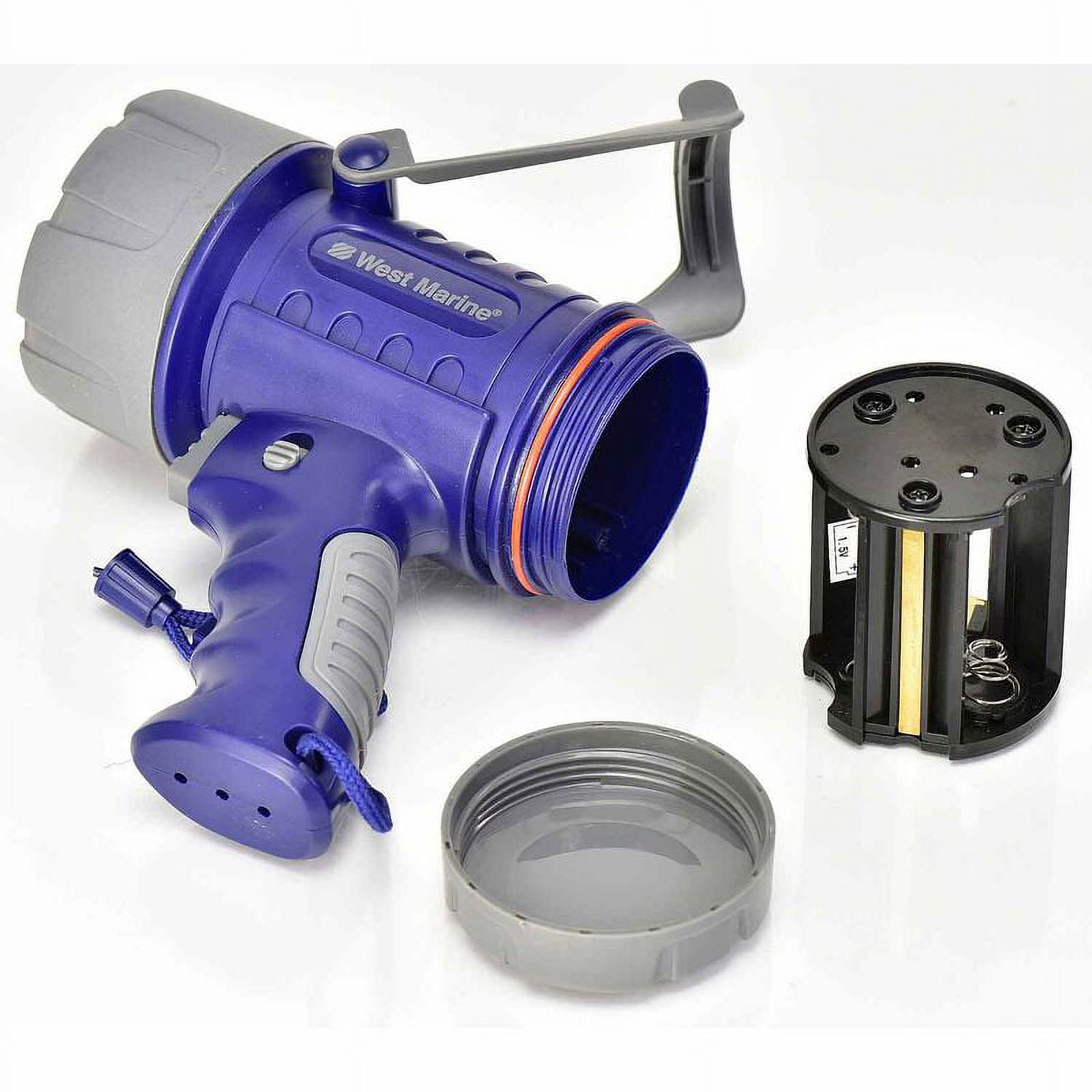 West Marine Spotlight - Boating and Camping Flash Light Waterproof 350 Lumen LED Search light -19673771