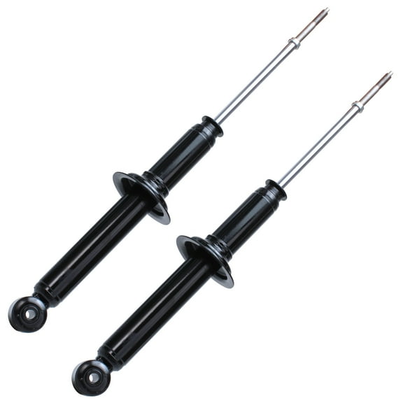 Detroit Axle - Rear 2pc Shock Absorbers for 2000-2004 Volvo S40 V40, 2 Complete Shock Absorbers 2000 2001 2002 2003 2004 Replacement