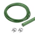 thumbnail image 1 of 16Ft(5M) Wire Rope 304 Stainless Steel Cable 5/16" (8.0 mm) Vinyl Coated with 2pcs Screw Chuck Green, 1 of 7