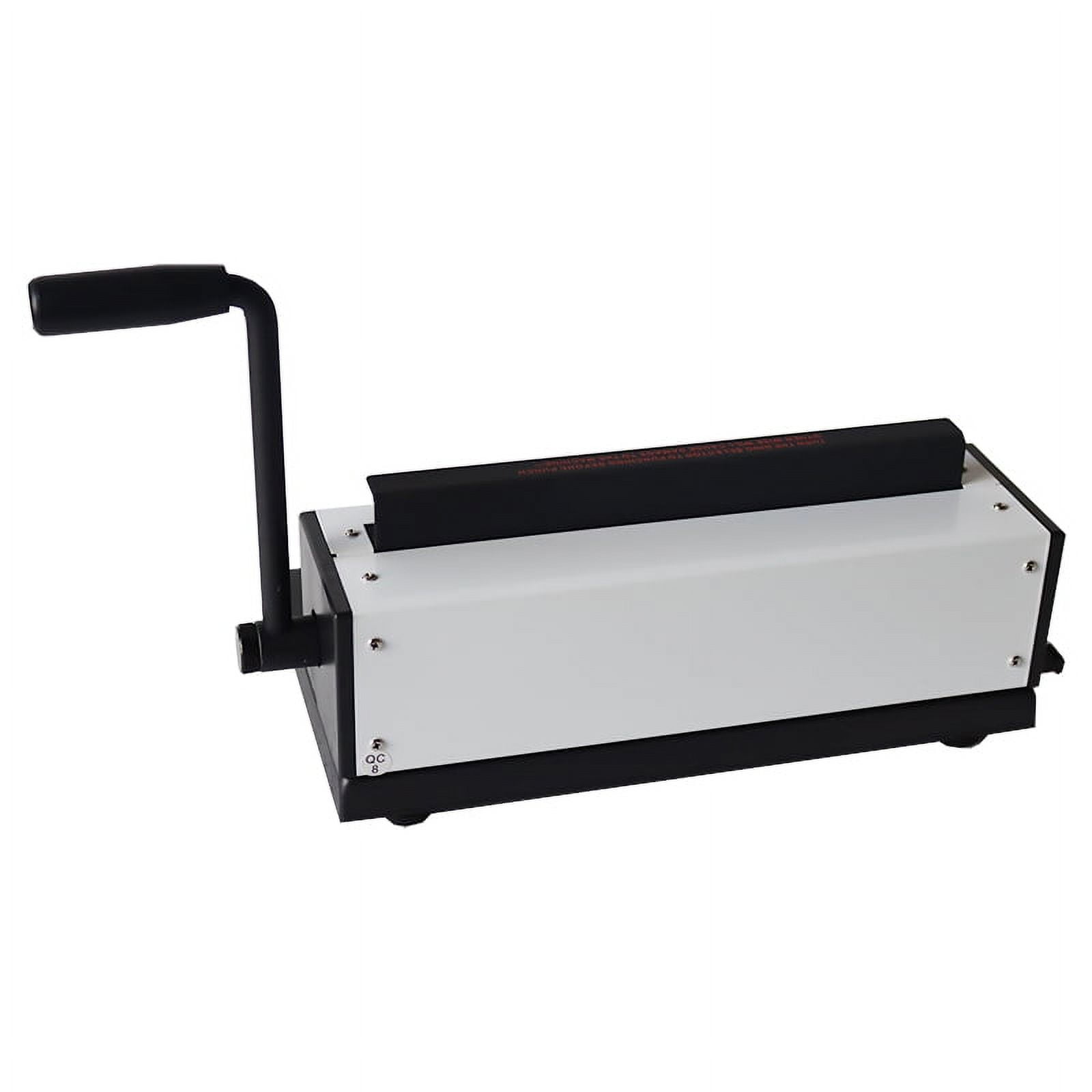 PreAsion Manual Spiral Coil Binder Puncher 34 Holes Book Punching Binding Machine All Steel Metal
