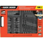 Black & Decker 109-Piece Basic Project Set, 71-0109