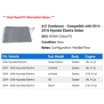 thumbnail image 2 of A/C Condenser - Compatible with 2014 - 2016 Hyundai Elantra Sedan 2015, 2 of 2