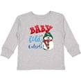 thumbnail image 3 of Inktastic Baby It's Cold Outside Boys or Girls Long Sleeve Toddler T-Shirt, 3 of 5