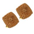 thumbnail image 4 of 2Pcs Rustic Napkin Rings Rattan Napkin Rings Woven Napkin Rings Napkin Holders, 4 of 7