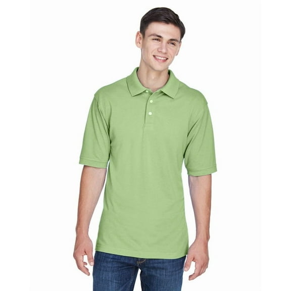 M265 Harriton Men's Easy Blend Polo Lime L