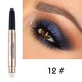 thumbnail image 1 of Lápiz de sombra de ojos en crema de doble punta, lápiz de sombra de ojos con brillo, barra de sombra de ojos AU+ color 11, 1 of 5