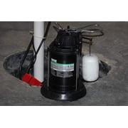 WAYNE SPF50 1/2 HP Thermoplastic Sump Pump with Integrated Vertical Float Switch