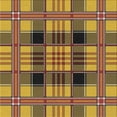 thumbnail image 1 of Ahgly Company Machine Washable Indoor Square Transitional Gen Brown Yellow Area Rugs, 4' Square, 1 of 7