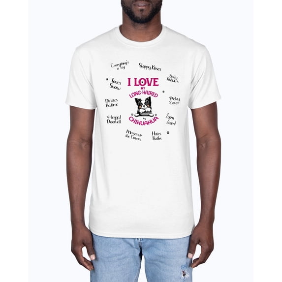 I Love My Long-haired Chihuahua Softstyle T-Shirt