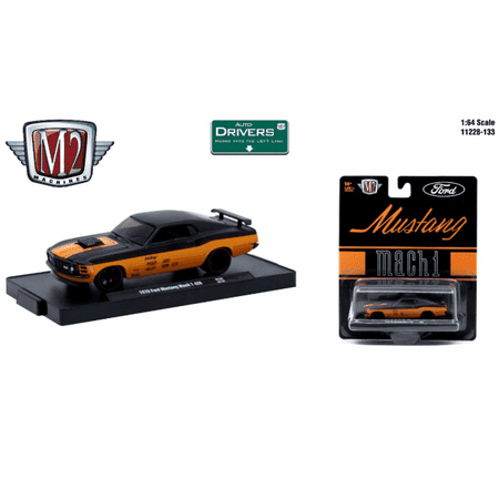 M2 Machines Auto-Drivers 1:64 R133 1970 Ford Mustang Mach 1 428