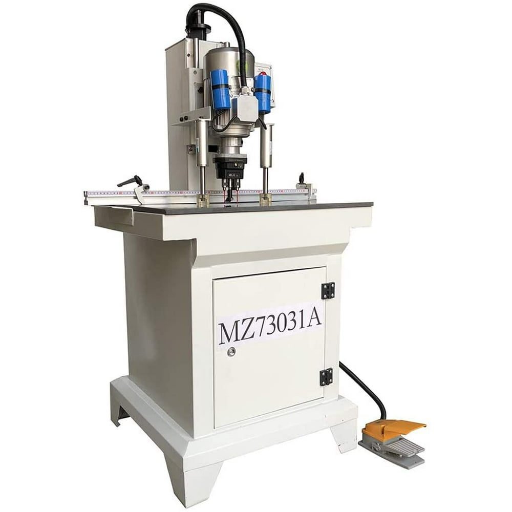 TECHTONGDA Pneumatic Hinge Boring Insertion Machine 110V Woodworking