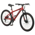 Mongoose 26-in. Durham Unisex Mountain Bike, Red and Black, 21 Speeds