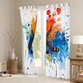 thumbnail image 3 of Castle Fairy Boys Girls Ice Hockey Print Blackout Curtains Set of 2 (52x84 Each),Sport Gamer Window Curtains,Graffiti Splash Curtains and Drapes,Lightweight Room Decor, 3 of 6