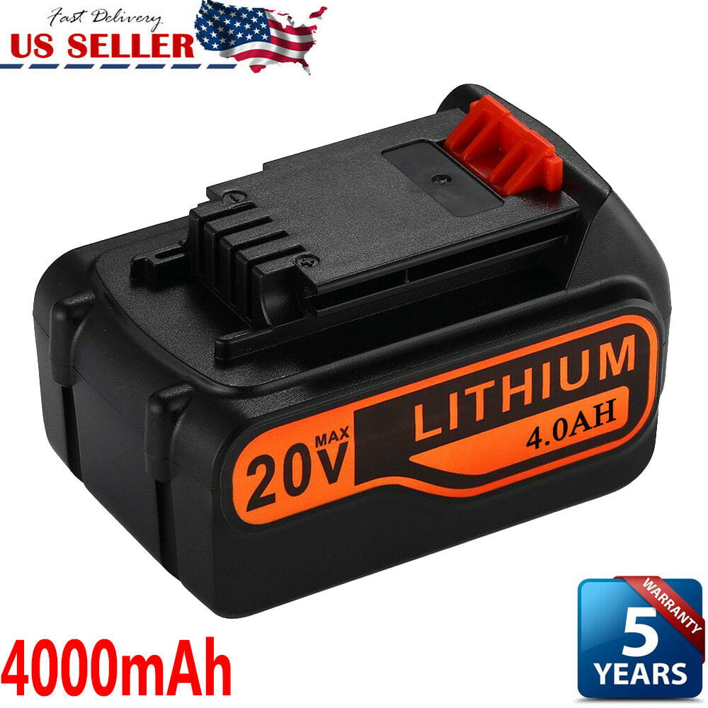 6.0Ah For Black & Decker LBXR20 20V Lithium NEW Battery LB2X4020 LB20 LBXR20-OPE 
