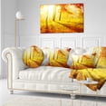 thumbnail image 3 of Designart Autumnal Park - Landscape Photography Throw Pillow - 12x20, 3 of 5