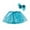 Blue, variant on Toddler Girls Skirts Tulle Rainbow Color Sparkly Sequins Elastic Waist Party Dance Ballet Tutu Skirt With Hairpin 2 Pc Set Girl Fashion Summer Skirts
