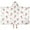 Fairy Heart Pattern, variant on Fairy Tale Princess Pattern Hooded Bath Towel,50"x30" for Ages 3 To 12 Kids, Quick Dry Lightweight Soft Microfiber Hood Beach Towel Cover Up for Kids