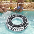thumbnail image 4 of NIBOLOG PVC Swimming Ring Universal Thickened Tyre Design Pool Float Circles for Water Activity, 4 of 8