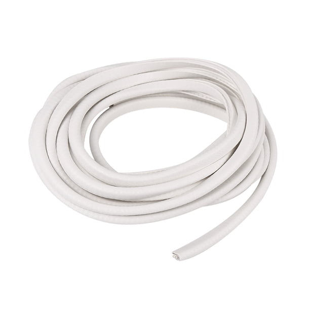 Tira de Sello Protector de Borde de Puerta Unique Bargains Anti-Arañazos Blanco 5M