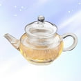 thumbnail image 2 of Shisuyan Théière à Fleurs en Verre à Bouche Courte Résistante à la Chaleur, Bouilloire Transparente, Carafe à Café, Cafetière avec Filtre (Tel Qu'illustré), 2 of 8