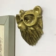 thumbnail image 4 of Animal Heads Wall Decor, Faux Bear Head Mount, Animal Sculptures Wall Decor, Resin Animal Head Wall Hanging Decoration for Living Room Bedroom Kitchen Gift, 4 of 9
