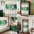 thumbnail image 6 of Shower Curtain, St. Patrick Botanical Clovers Leaves Waterproof Shower Curtain Set with Hooks for Bathroom Showers,Stalls and Bathtubs,72x78In Shamrock Wooden Plank, 6 of 9