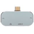 thumbnail image 3 of Type C Splitter, USB C Adapter 3.5mm Audio Interface Universal  For Laptops For Mobile Phones, 3 of 8