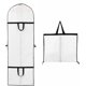 thumbnail image 1 of Funda de vestido de novia 60x180cm Funda de bata larga para vestido de novia y dama de honor A prueba de polvo Impermeable Polilla Humedad Cremallera bilateral plegable y portátil (1PCS) Excelente Rendimiento ER000140SX, 1 of 5