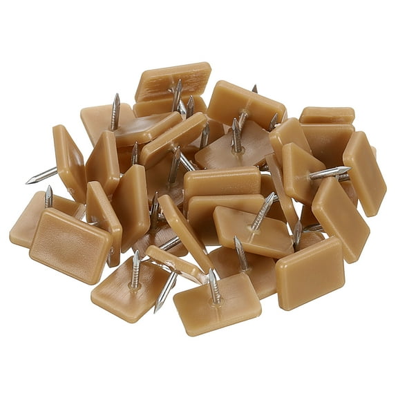 Drawer Slides, 40 Pack 17x12mm - Plastic Drawer Guides and Stoppers, Rectangular Glides for Repairing Dressers