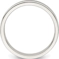 thumbnail image 3 of Sterling Silver Ss 3mm Flat Size 7.5 Band Made In United States qwfb030-7.5, 3 of 5