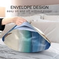 thumbnail image 7 of GZHJMY Satin Pillowcase for Hair and Skin, Sea Turtle Cooling Pillow Case with Envelope Closure Soft Breathable Silk Satin Pillow Cover for Sleeping King Size 40x20 in Home Decor, 7 of 7