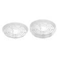 thumbnail image 1 of 5 piezas de platillos para macetas de jardín, bandeja de agua, base para interior y exterior, accesorio para jardín 6 pulgadas, 1 of 5