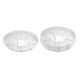 thumbnail image 1 of Paquete de 5 macetas redondas de plástico transparente para uso en interiores y exteriores. 6 pulgadas, 1 of 5