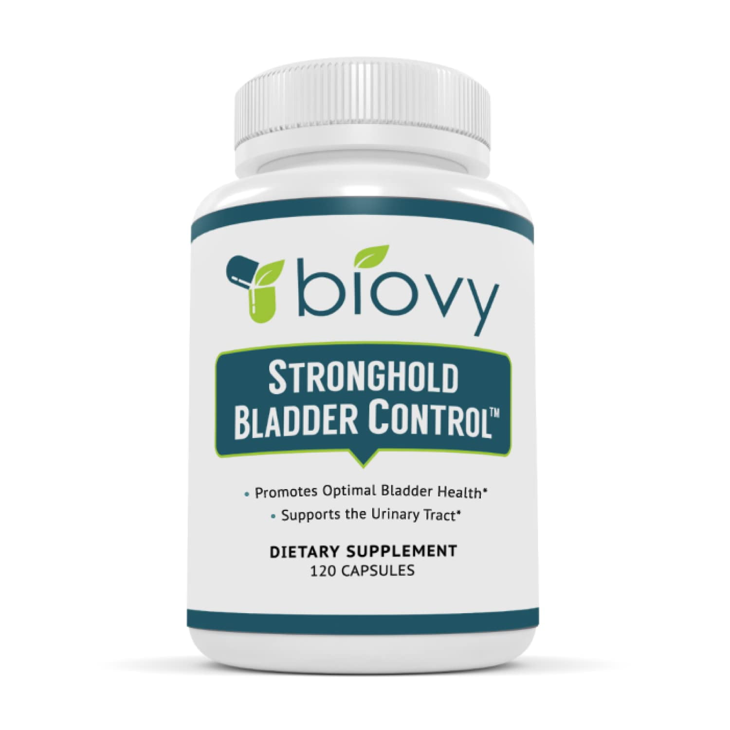 Stronghold Bladder Control by Biovy™ Extra Serving Size (120 Capsules