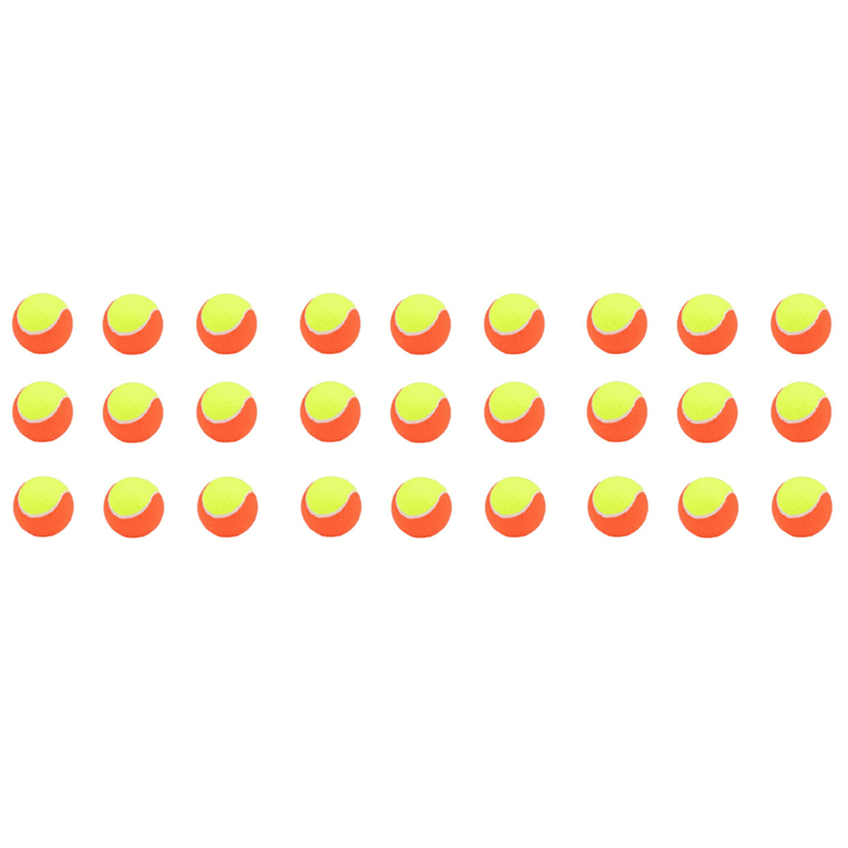 2024 TOP! 27 PCS Elasticity Soft Beach Tennis Ball High Quality Training Sport