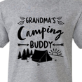 thumbnail image 4 of Inktastic Grandmas Camping Buddy Youth T-Shirt, 4 of 5