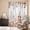 Brown, variant on Blue Eucalyptus Leaves Kitchen Curtains Window Panels, Watercolor Spring Summer Botanical Insulated Window Treatment Curtain, Grommet Curtains for Bedroom/Living Room/Bathroom, 2 Piece 52"Wx84"L